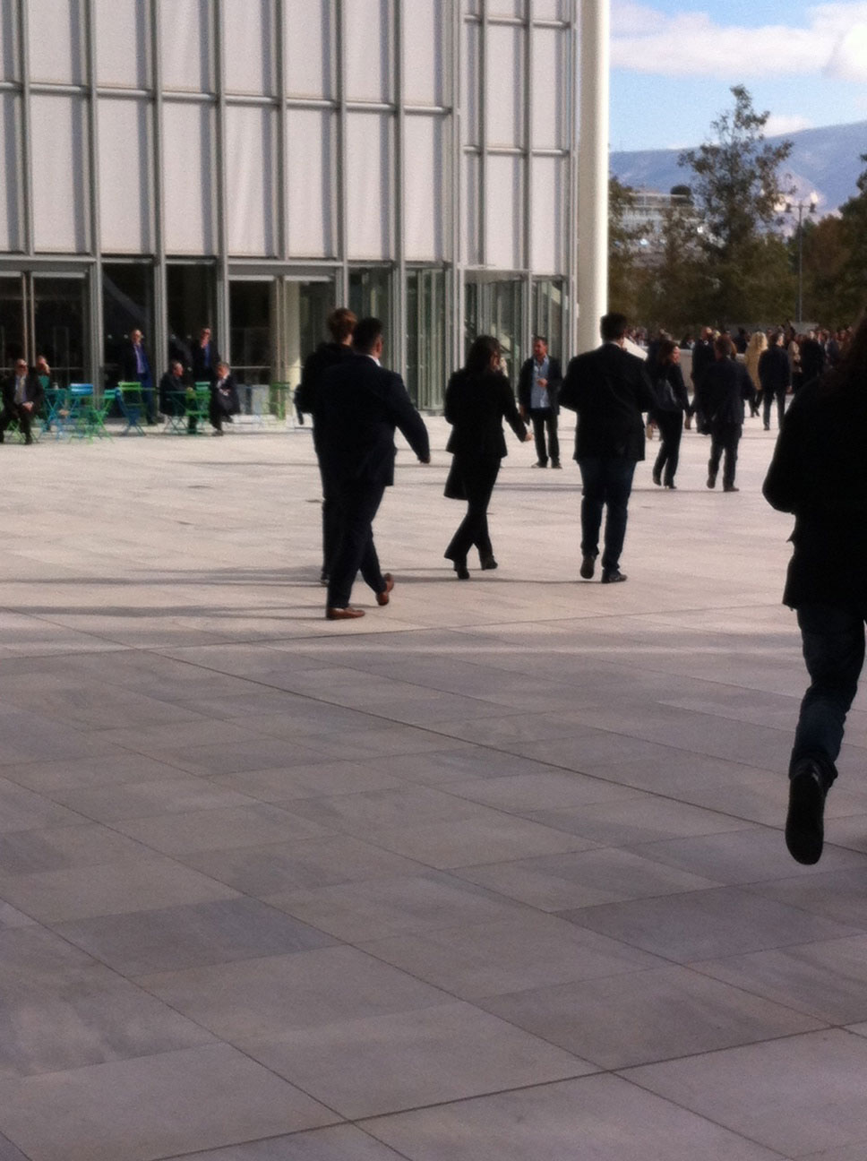 Η άφιξη της Έλενας Κουντουρά