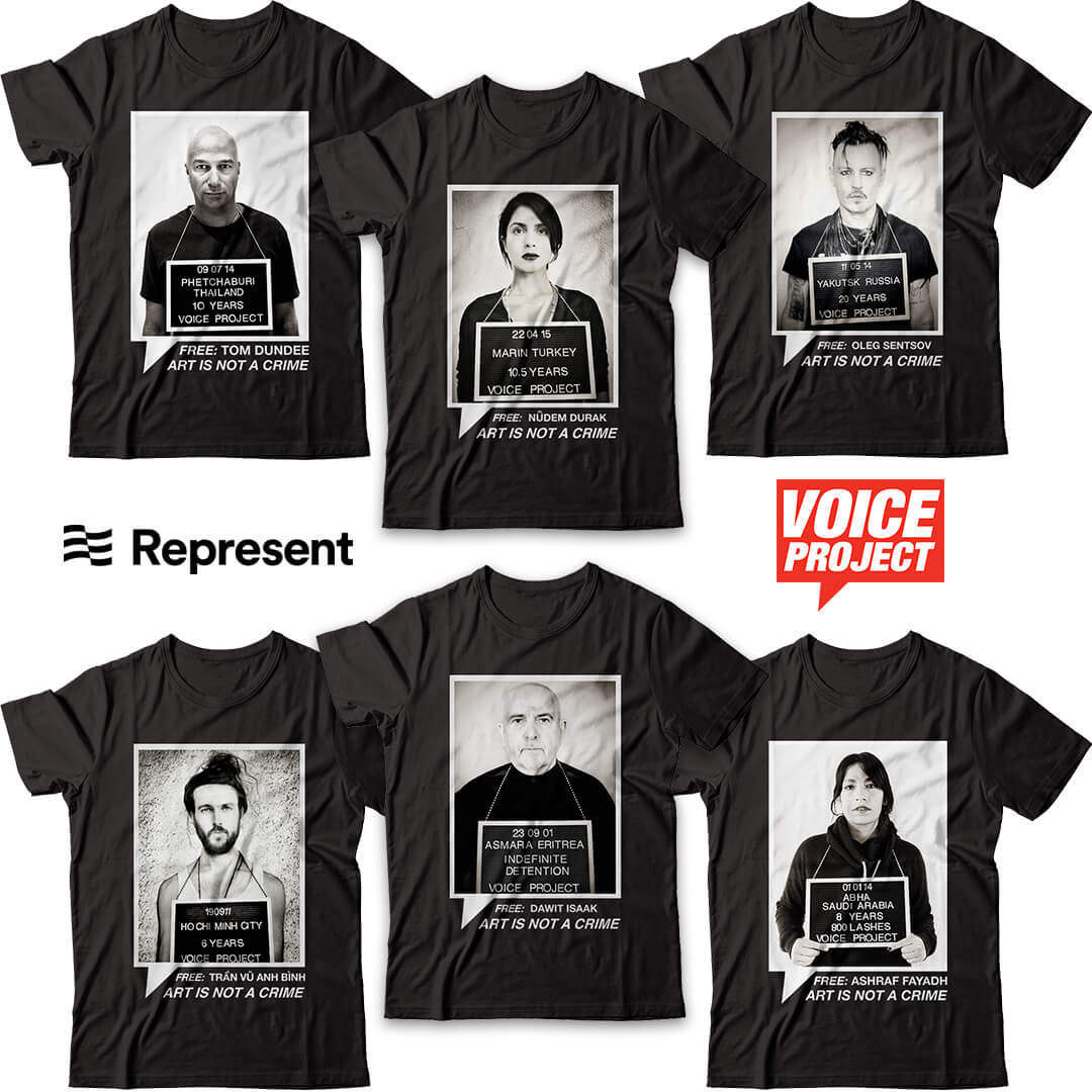 Ο Τζόνι Ντεπ στην καμπάνια για τους φυλακισμένους καλλιτέχνες Ο Τζόνι Ντεπ στην καμπάνια για τους φυλακισμένους καλλιτέχνες