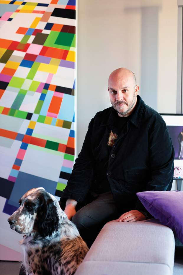 Ο Δ.Α. με τον αγαπημένο γέρο Μαμαλούκο, επίσης φιλότεχνος