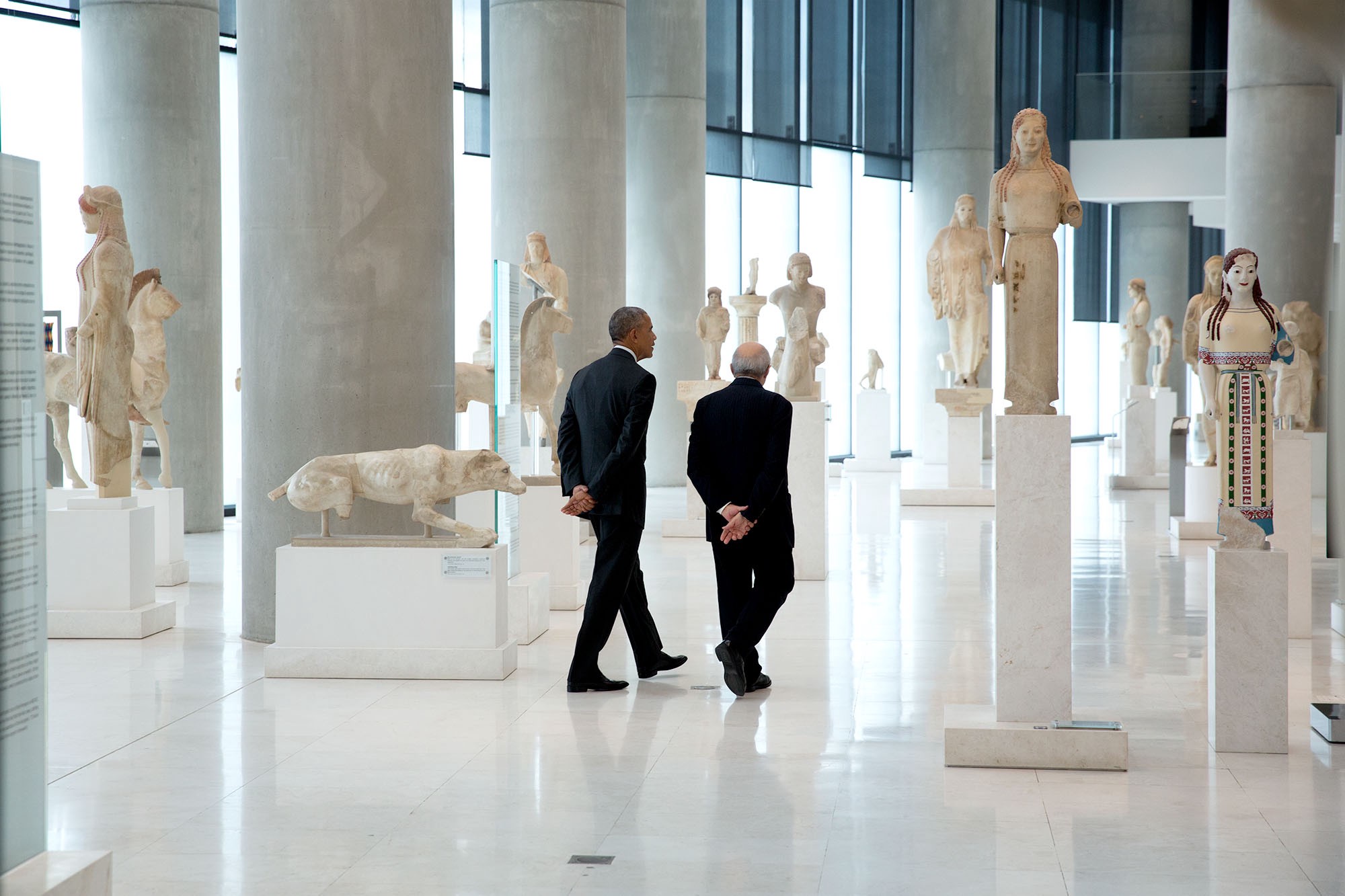 Στο Μουσείο της Ακρόπολης