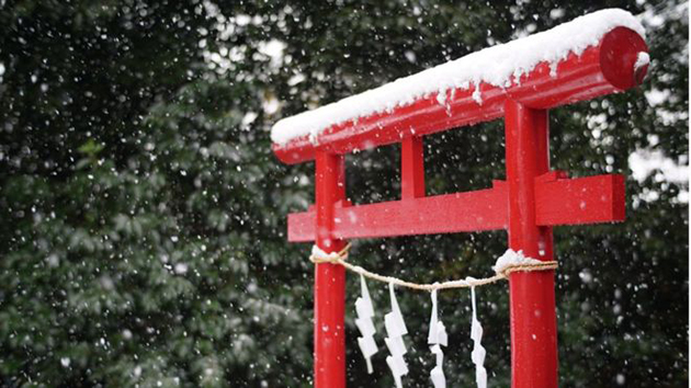 Χιόνι στο Τόκυο