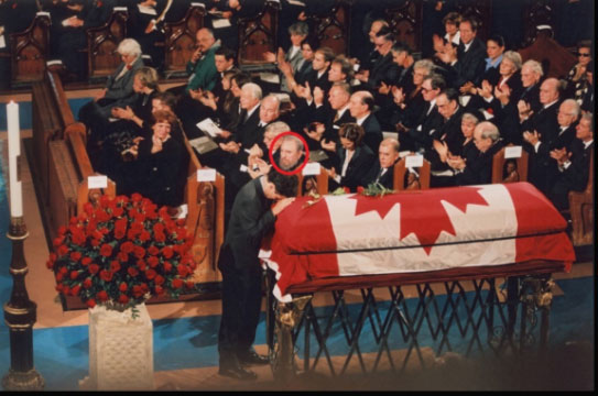 Στην κηδεία του ΠΙέρ Τριντό