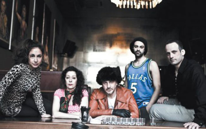 Από την παράσταση του έργου «Η γυναίκα του Γκόρκι»