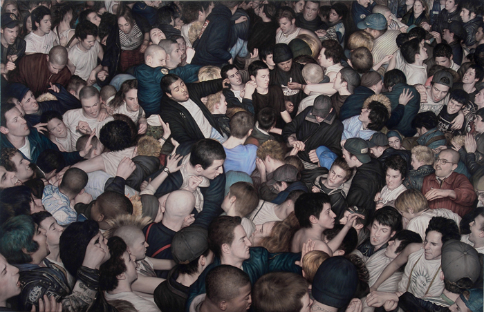 El Conde de Torrefiel© Dan Witz Big Mosh Pit-2007