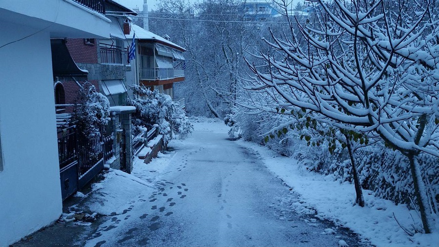 Χιόνια στο Φίλυρο