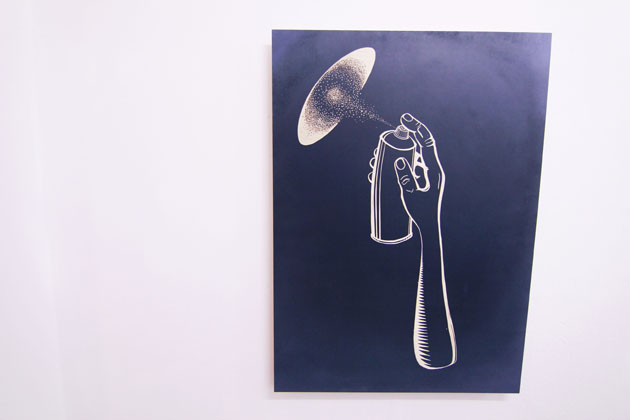 Ο Δημήτρης Ναϊπλής ή N_Grams μας ξεναγεί στην πρώτη του εικαστική έκθεση