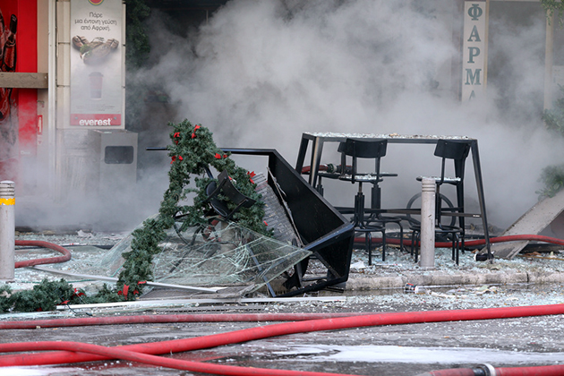 ΙΣΧΥΡΗ ΕΚΡΗΞΗ ΣΕ ΤΑΧΥΦΑΓΕΙΟ ΣΤΗΝ ΠΛΑΤΕΙΑ ΒΙΚΤΩΡΙΑΣ