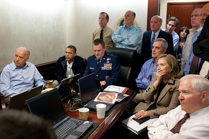 Η διάσημη φωτογραφία με τίτλο «Situation Room» - Μάιος 2011