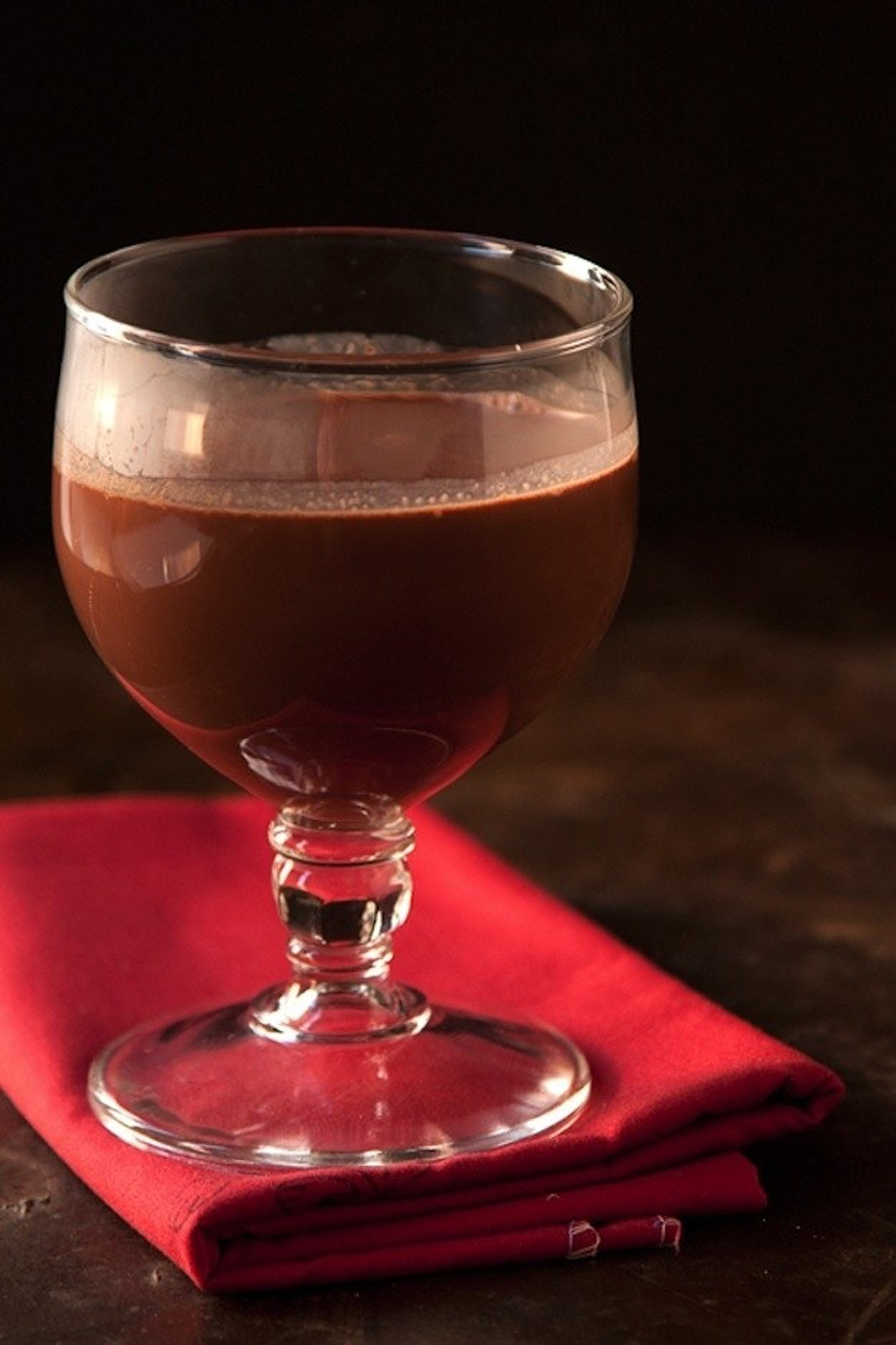 Σοκολάτα με κόκκινο κρασί