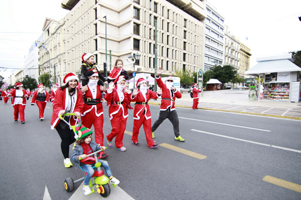 3ο Santa Run Athens @Ραφαήλ Φωτόπουλος