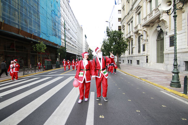 3ο Santa Run Athens @Ραφαήλ Φωτόπουλος