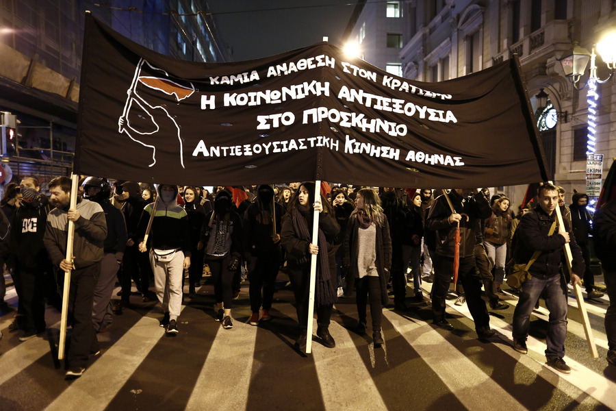 Πορεία μνήμης για τον Αλέξανδρο Γρηγορόπουλο (εικόνες, video)