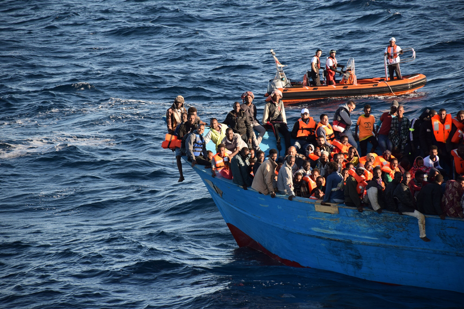 Οι διακινητές είναι πιο αδίστακτοι από ποτέ. © Maria Carla Giugliano/MSF