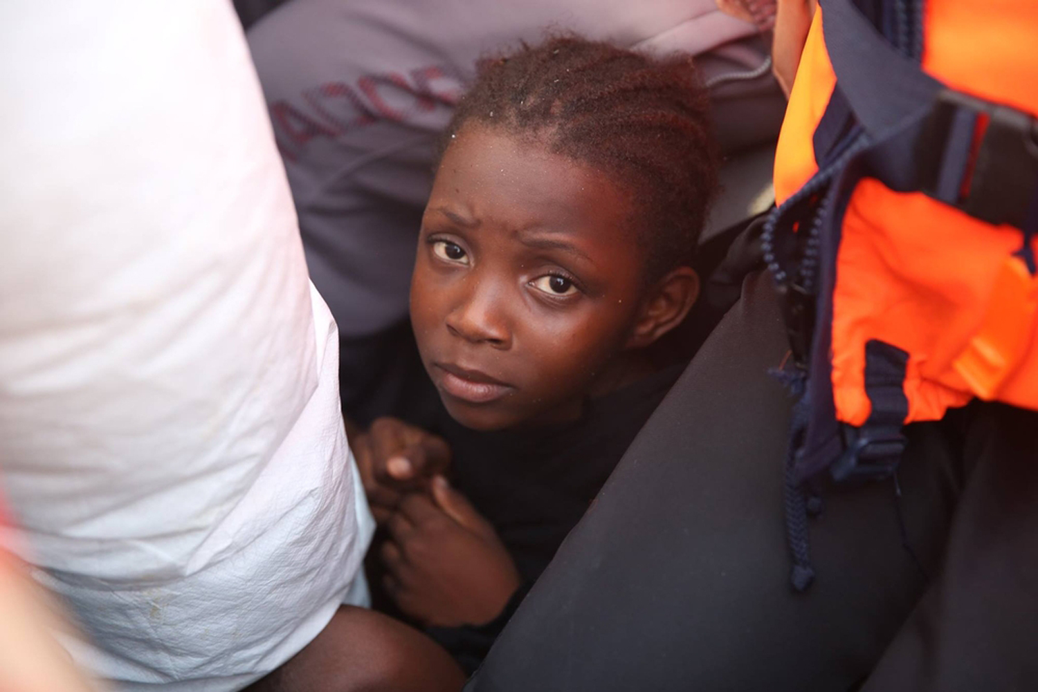 Πολλά παιδιά διασχίζουν τη θάλασσα μόνα τους. © Mohammad Ghannam/MSF Πολλά παιδιά διασχίζουν τη θάλασσα μόνα τους. © Mohammad Ghannam/MSF