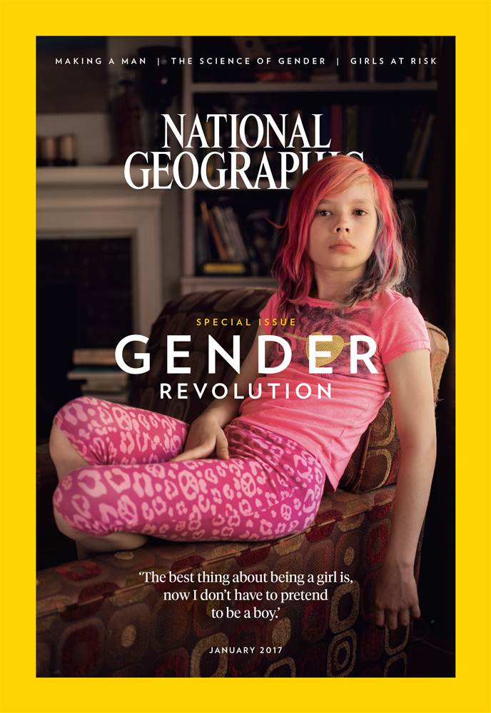 Για πρώτη φορά το εξώφυλλο του National Geographic μια 9χρονη transgender 
