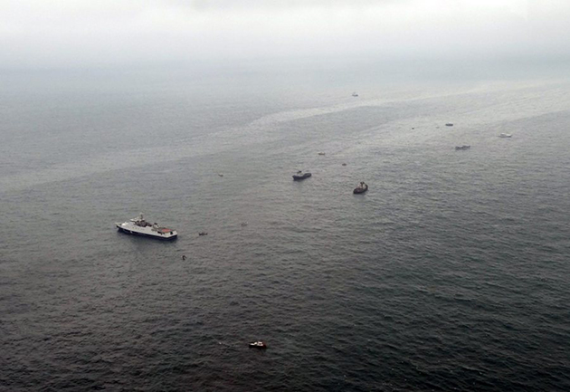 Γιγαντιαία επιχείρηση περισυλλογής των θυμάτων του Τουπόλεφ 