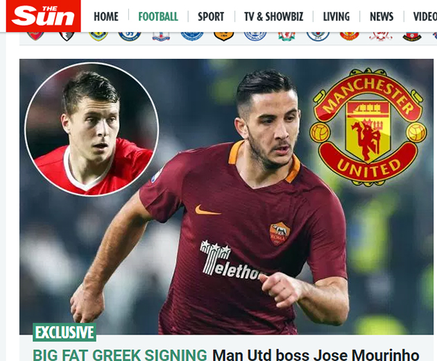 Μουρίνιο θέλει τον Μανωλά στη Μάντσεστερ Γιουνάιτεντ Μουρίνιο θέλει τον Μανωλά στη Μάντσεστερ Γιουνάιτεντ