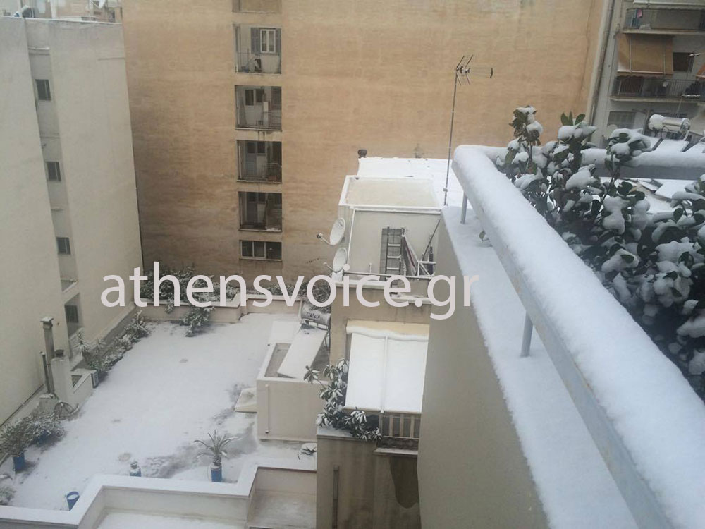 Εικόνα από το Παγκράτι, 8.30 το πρωί