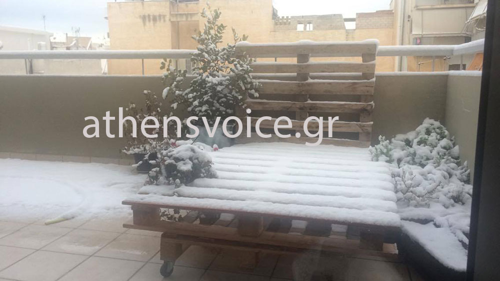 Εικόνα από το Παγκράτι, 8.30 το πρωί