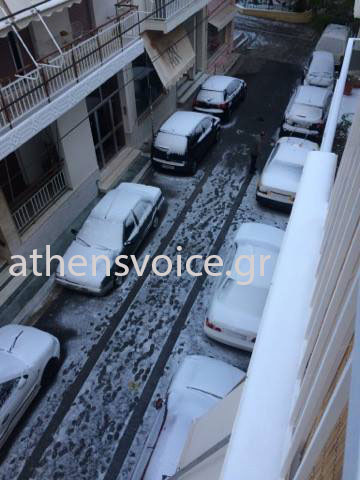 Εικόνα από το Πέραμα στις 9.30 το πρωί