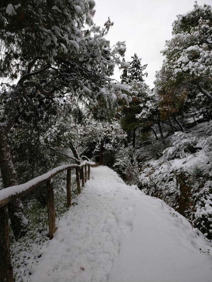 Εικόνα από τον Λυκαβηττό στις 9.45 το πρωί