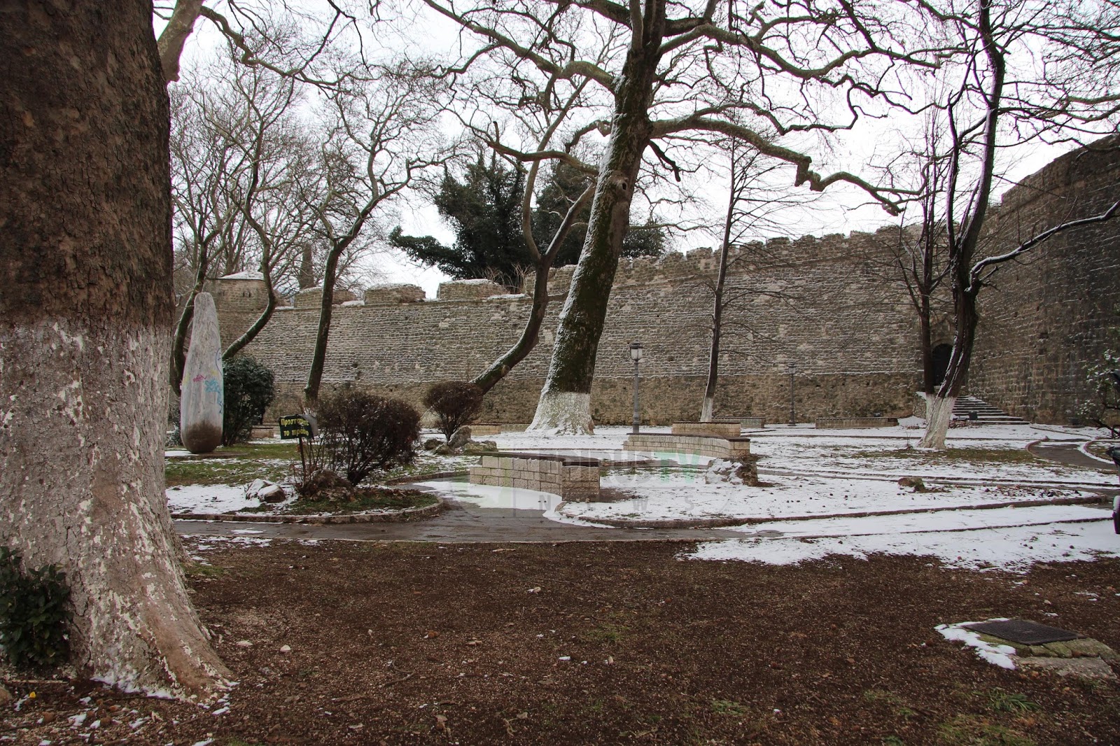 Ολικός παγετός στα Ιωάννινα