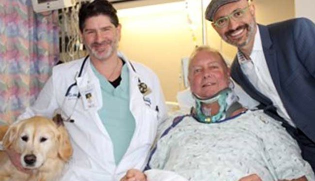 Σκύλος έσωσε τη ζωή του τραυματισμένου αφεντικού του