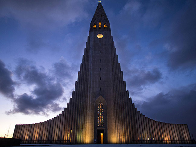 Hallgrímskirkja, Reykjavík, Iceland