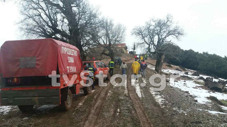  Νεκρή βρέθηκε η 78χρονη αγνοούμενη στα χιονισμένα Άγραφα 