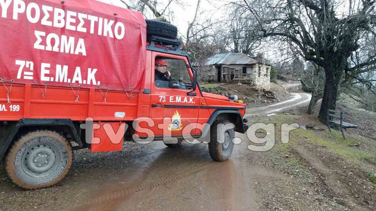  Νεκρή βρέθηκε η 78χρονη αγνοούμενη στα χιονισμένα Άγραφα 