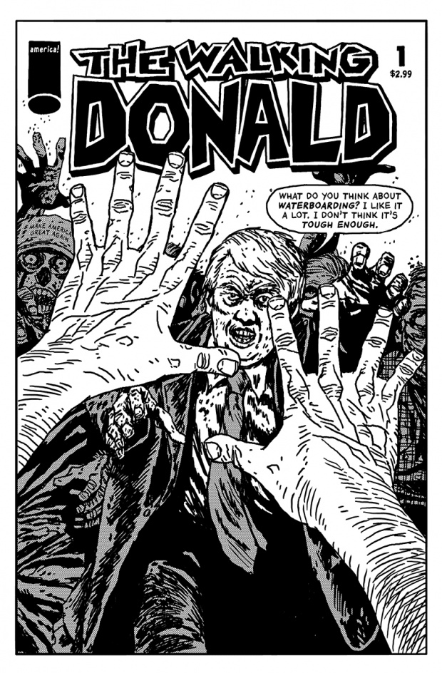 Οι πιο εξοργιστικές δηλώσεις του Τραμπ σε 15 εξώφυλλα κόμικ 