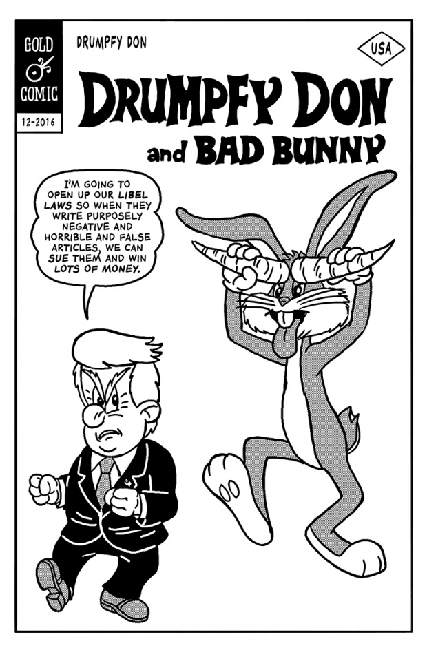 Οι πιο εξοργιστικές δηλώσεις του Τραμπ σε 15 εξώφυλλα κόμικ 
