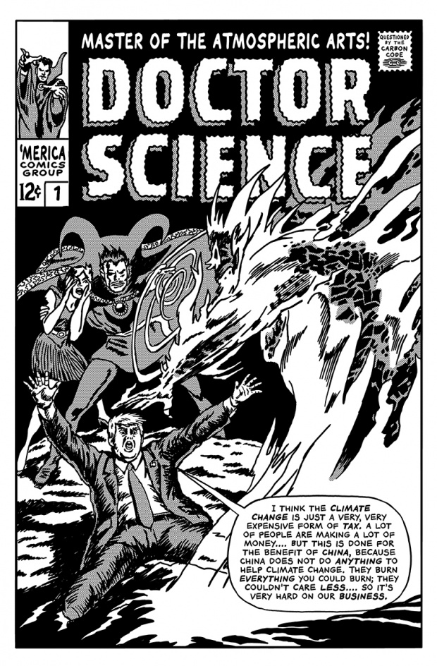 Οι πιο εξοργιστικές δηλώσεις του Τραμπ σε 15 εξώφυλλα κόμικ 