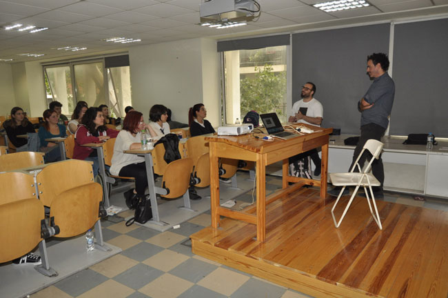 Συνάντηση των φοιτητών που μετέχουν στο project με θέμα τα πνευματικά δικαιώματα