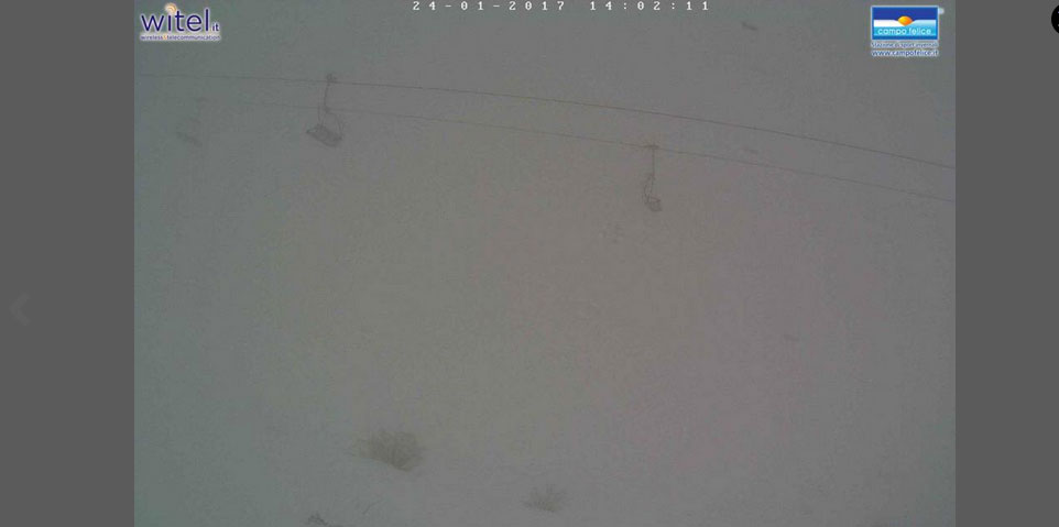 Εικόνα από το χιονοδρομικό κέντρο στο Κάπο Φελίτσε