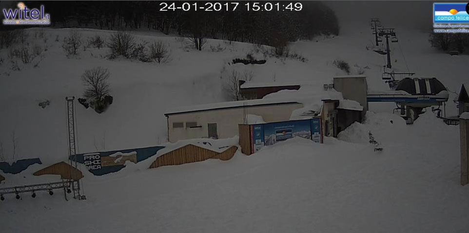 Εικόνα από το χιονοδρομικό κέντρο στο Κάπο Φελίτσε