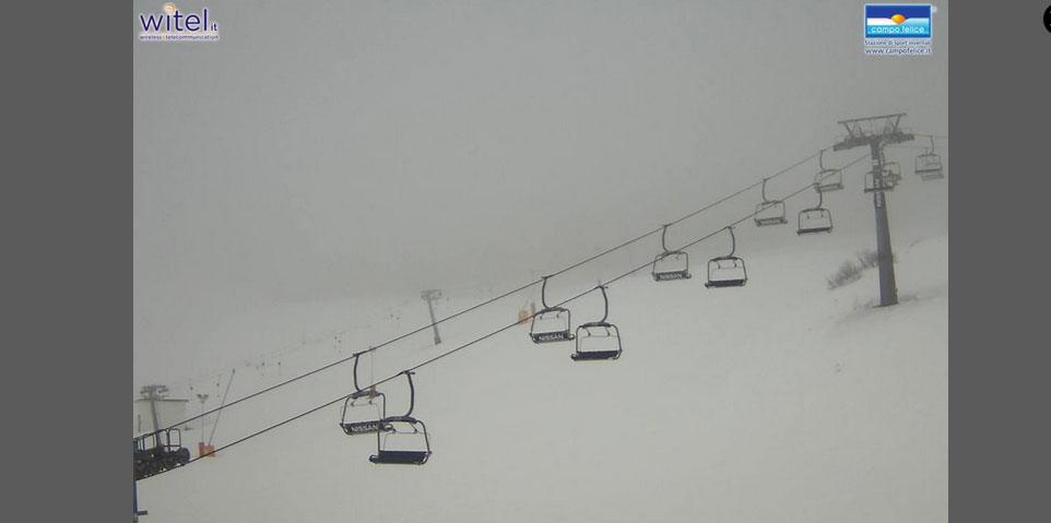 Εικόνα από το χιονοδρομικό κέντρο στο Κάπο Φελίτσε