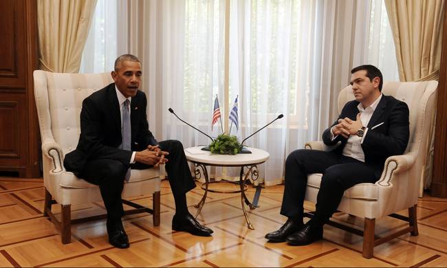 Τσιπρας-Ομπάμα