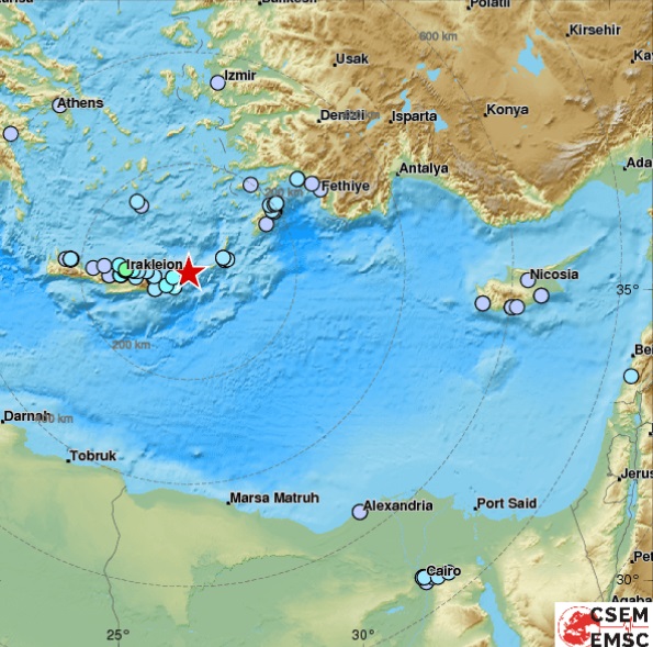 Σεισμός Κρήτη