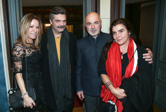 Μαριάννα Λάτση, Άλκης Κούρκουλος, Στάθης Λιβαθινός και Λυδία Κονιόρδου Μαριάννα Λάτση, Άλκης Κούρκουλος, Στάθης Λιβαθινός και Λυδία Κονιόρδου