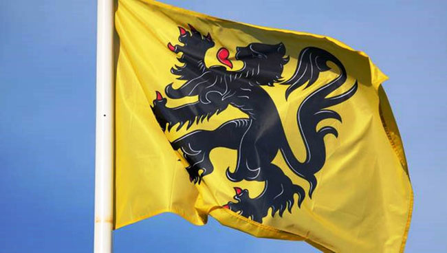 Η σημαία του Vlaams Belang