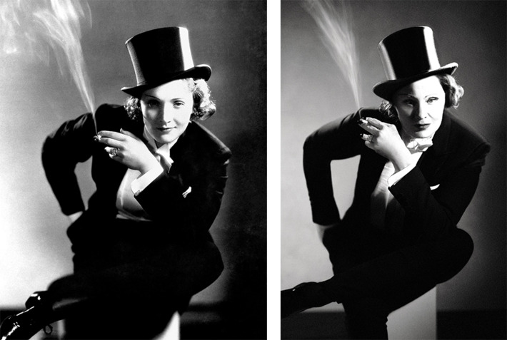 η Marlene Dietrich στο φιλμ Morocco, 1930 η Marlene Dietrich στο φιλμ Morocco, 1930