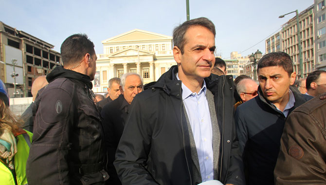 Κυριάκος Μητσοτάκης στον Πειραιά Κυριάκος Μητσοτάκης στον Πειραιά