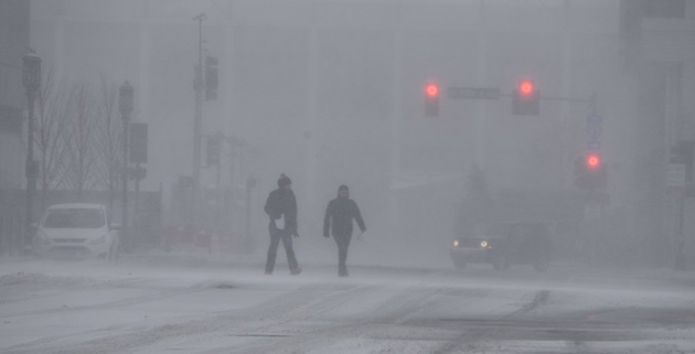 Νέα Υόρκη χιόνι 