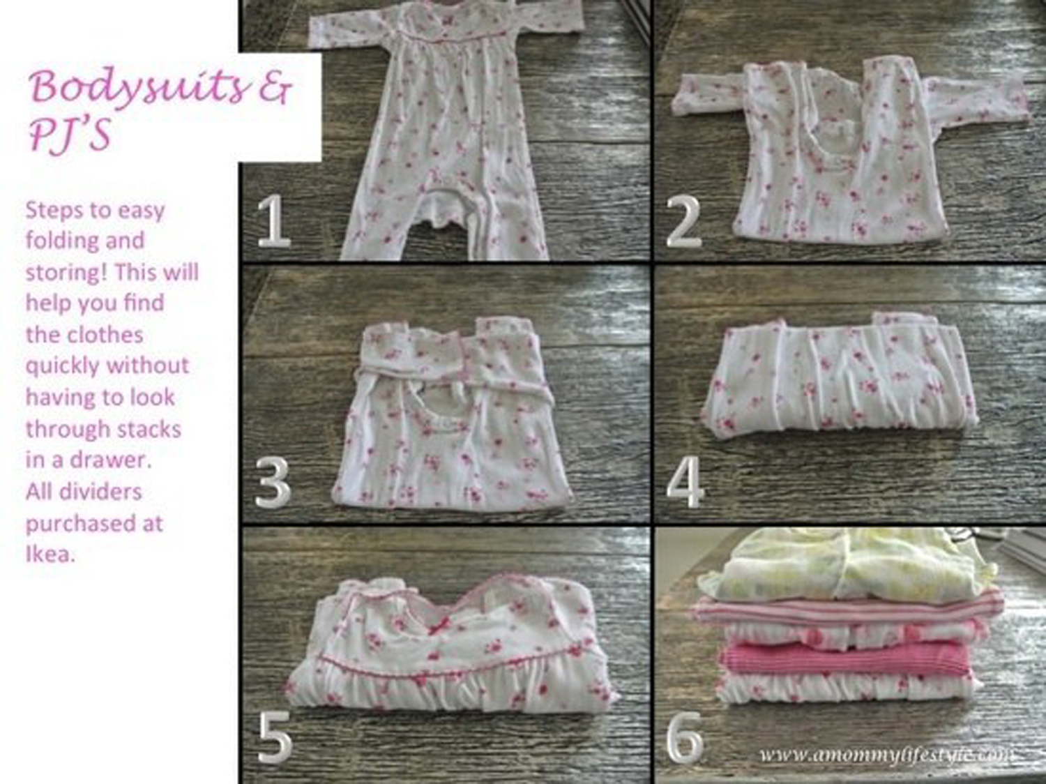 Πώς να διπλώσεις σωστά τα μωρουδιακά