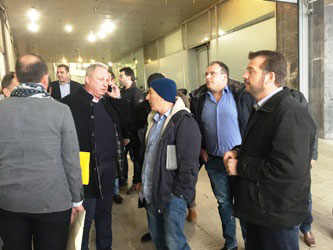 Ζαλοκώστα - Ένταση με αγρότες