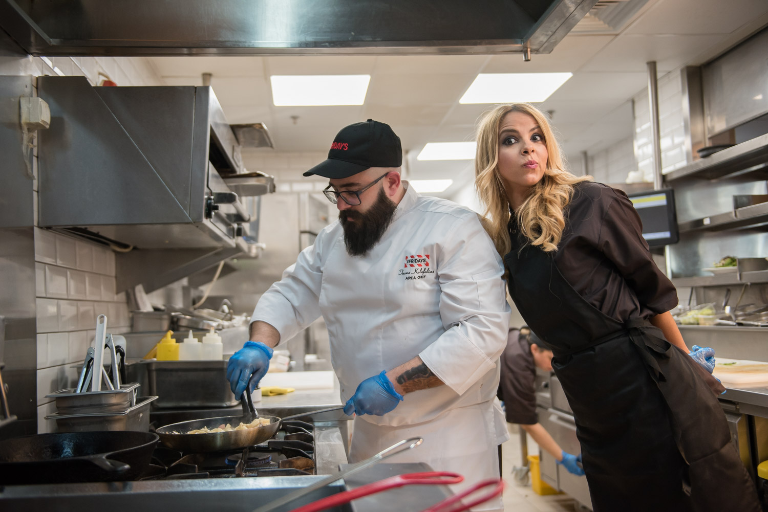 Είμαι καλύτερη στην επίβλεψη του πιάτου. 