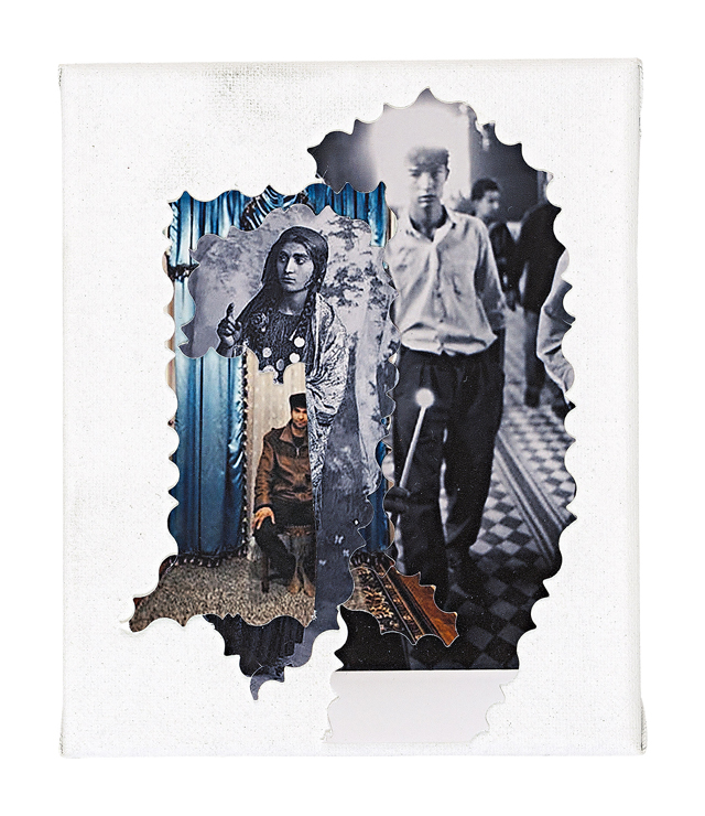 Maria Papadimitriou. Family Reunion. Collage / Collage. 2014