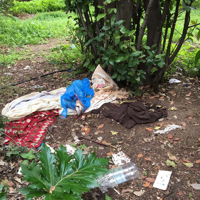 Συνήθεις εικόνες βρωμιάς στους χώρους του πρασίνου στο Πεδίον του Άρεως