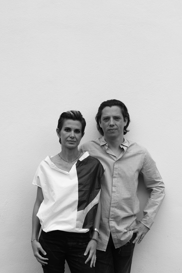 H Ζέττα Κοτσιώνη και o Δημήτρης Κολώνης των ZAHA HADID ARCHITECTS H Ζέττα Κοτσιώνη και o Δημήτρης Κολώνης των ZAHA HADID ARCHITECTS